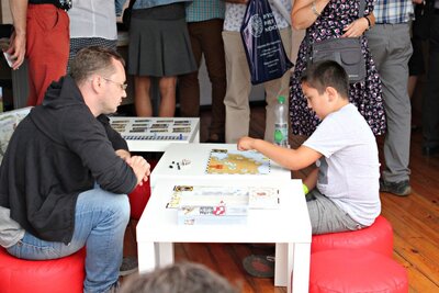 IPN na pikniku rodzinnym z NBP z okazji stulecia odzyskania Niepodległości – 15 sierpnia 2018. Fot. Jan Dubiel (IPN)