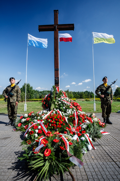 IPN oddaje hołd bohaterom wojny 1920 roku – Ossów, 15 sierpnia 2018 r.  Fot. Sławek Kasper (IPN)