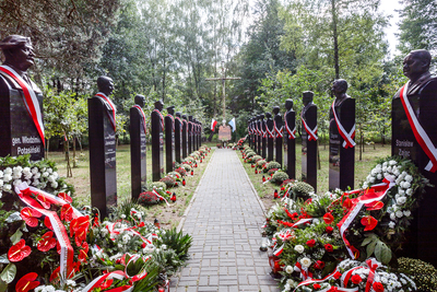 IPN oddaje hołd bohaterom wojny 1920 roku – Ossów, 15 sierpnia 2018 r.  Fot. Sławek Kasper (IPN)
