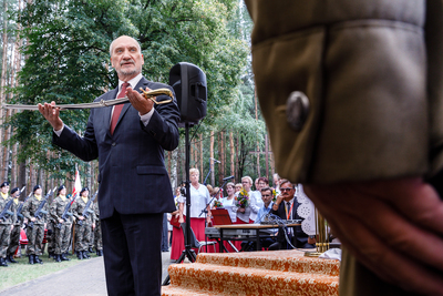 IPN oddaje hołd bohaterom wojny 1920 roku – Ossów, 15 sierpnia 2018 r.  Fot. Sławek Kasper (IPN)