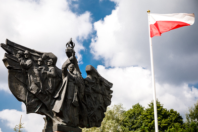 IPN oddaje hołd bohaterom wojny 1920 roku – Ossów, 15 sierpnia 2018 r.  Fot. Sławek Kasper (IPN)