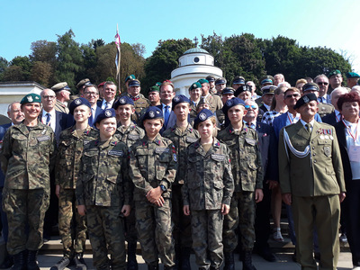 98. rocznica bitwy pod Zadwórzem – Cmentarz Obrońców Lwowa, 18 sierpnia 2018. Fot. Sławek Kasper (IPN)