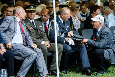 98. rocznica bitwy pod Zadwórzem – uroczystości ku czci bohaterów – 18 sierpnia 2018. Fot. Sławek Kasper (IPN)
