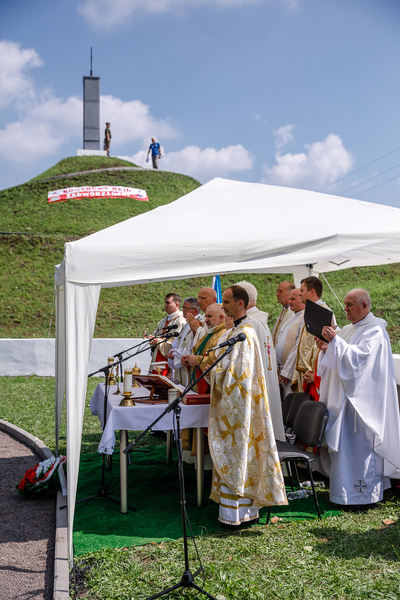 98. rocznica bitwy pod Zadwórzem – uroczystości ku czci bohaterów – 18 sierpnia 2018. Fot. Sławek Kasper (IPN)