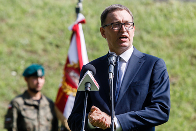 98. rocznica bitwy pod Zadwórzem – Jarosław Szarek, prezes IPN – 18 sierpnia 2018. Fot. Sławek Kasper (IPN)