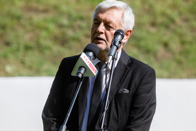 98. rocznica bitwy pod Zadwórzem – Jan Piekło, ambasador RP w Kijowie – 18 sierpnia 2018. Fot. Sławek Kasper (IPN)