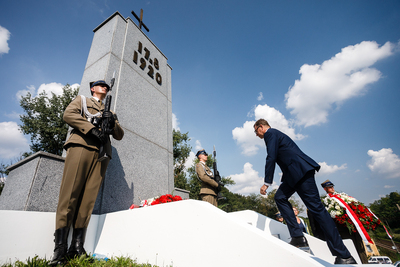 98. rocznica bitwy pod Zadwórzem – uroczystości ku czci bohaterów – 18 sierpnia 2018. Fot. Sławek Kasper (IPN)