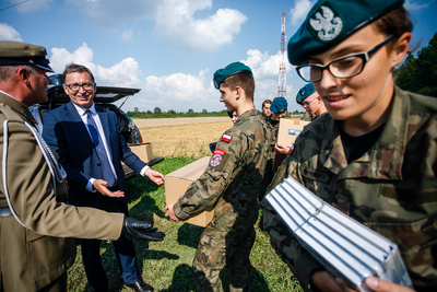 98. rocznica bitwy pod Zadwórzem – uroczystości ku czci bohaterów – 18 sierpnia 2018. Fot. Sławek Kasper (IPN)