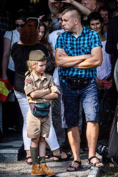 98. rocznica bitwy pod Zadwórzem – uroczystości ku czci bohaterów – 18 sierpnia 2018. Fot. Sławek Kasper (IPN)