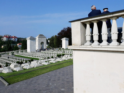 98. rocznica bitwy pod Zadwórzem – Cmentarz Obrońców Lwowa, 18 sierpnia 2018. Fot. Sławek Kasper (IPN)