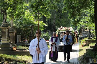 Uroczystości pogrzebowe Michała Skrobacza – Kraków 20 sierpnia 2018