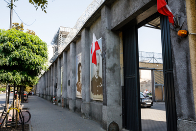 Gmach dawnego aresztu śledczego na Mokotowie – Warszawa, 23 sierpnia 2018. Fot. Sławek Kasper (IPN)