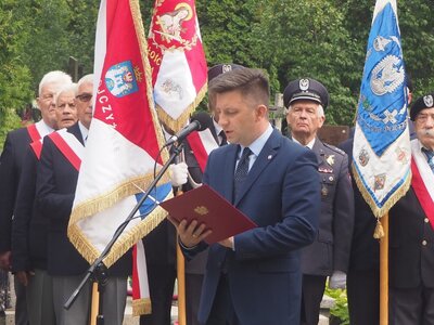 Szef Kancelarii Prezesa Rady Ministrów Michał Dworczyk [fot. B. Nowak, BUWiM IPN]
