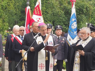 Poświęcenie pomnika [fot. B. Nowak, BUWiM IPN]