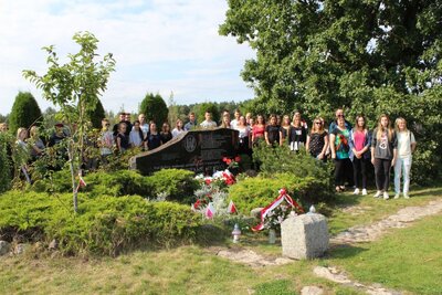 Wyprawa edukacyjna laureatów II edycji konkursu „Policjanci w służbie historii” - 2018 r. Fot. Rafał Byzia