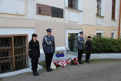 Wyprawa edukacyjna laureatów II edycji konkursu „Policjanci w służbie historii” - 2018 r. Fot. Rafał Byzia