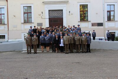 Wyprawa edukacyjna laureatów II edycji konkursu „Policjanci w służbie historii” - 2018 r. Fot. Rafał Byzia