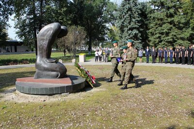 Wyprawa edukacyjna laureatów II edycji konkursu „Policjanci w służbie historii” - 2018 r. Fot. Rafał Byzia