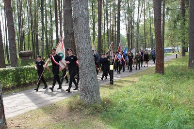 Wyprawa edukacyjna laureatów II edycji konkursu „Policjanci w służbie historii” - 2018 r. Fot. Rafał Byzia