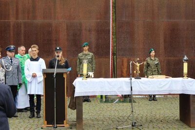 Wyprawa edukacyjna laureatów II edycji konkursu „Policjanci w służbie historii” - 2018 r. Fot. Rafał Byzia