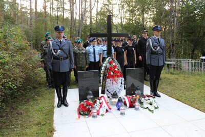 Wyprawa edukacyjna laureatów II edycji konkursu „Policjanci w służbie historii” - 2018 r. Fot. Rafał Byzia