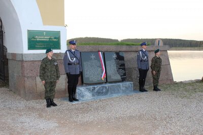 Wyprawa edukacyjna laureatów II edycji konkursu „Policjanci w służbie historii” - 2018 r. Fot. Rafał Byzia