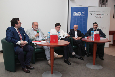 Prezentacja 31 numeru czasopisma naukowego „Pamięć i Sprawiedliwość” – Warszawa, 4 września 2018. Fot. Piotr Życieński (IPN)