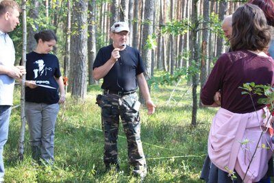 Wyjazd edukacyjny dla laureatów konkursu „Sprzączki i guziki z orzełkiem ze rdzy…” na Litwę i Łotwę – Raubiszki, 11 września 2018