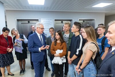 Otwarcie wystawy IPN „Żegota” Rada Pomocy Żydom w Sejmie Republiki Litewskiej, Wilno 13 września 2018 r.