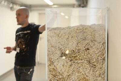 Przedstawiciele Stowarzyszenia Polskich Kombatantów w Australii odwiedzili IPN – 14 września 2018. Fot. Katarzyna Hołopiak (IPN)