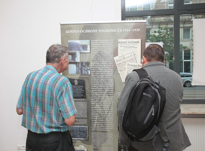 Finisaż wystawy „Korpus Ochrony Pogranicza 1924–1939” – Warszawa, 17 września 2018. Fot. P. Życieński (IPN)
