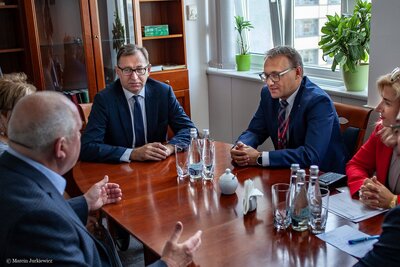 Wizyta przedstawicieli instytucji polonijnych z Australii w Instytucie Pamięci Narodowej – 18 września 2018. Fot. Marcin Jurkiewicz