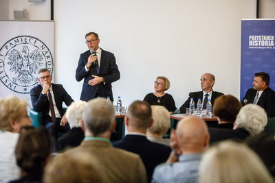 dr Jarosław Szarek, prezes Instytutu Pamięci Narodowej – Warszawa, 18 września 2018. Fot. sk/IPN