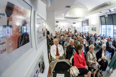 Wernisaż wystawy „Instytut Piłsudskiego w Ameryce – historia i zbiory polskiej instytucji w Nowym Jorku” – Warszawa, 18 września 2018. Fot. sk/IPN