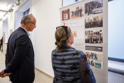 Wernisaż wystawy „Instytut Piłsudskiego w Ameryce – historia i zbiory polskiej instytucji w Nowym Jorku” – Warszawa, 18 września 2018. Fot. sk/IPN