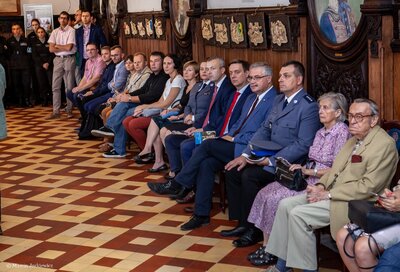 Wernisaż wystawy „Powrót Kapitana – Tadeusz Starzyński (1903–1970)” – Warszawa, 20 września 2018. Fot. Marcin Jurkiewicz