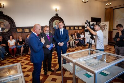 Wernisaż wystawy „Powrót Kapitana – Tadeusz Starzyński (1903–1970)” – Warszawa, 20 września 2018. Fot. Marcin Jurkiewicz