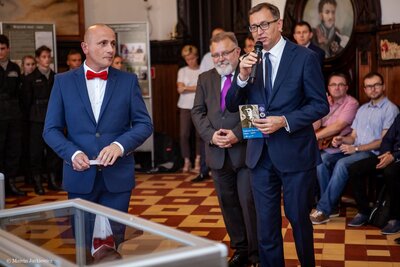 Wernisaż wystawy „Powrót Kapitana – Tadeusz Starzyński (1903–1970)” – Warszawa, 20 września 2018. Fot. Marcin Jurkiewicz