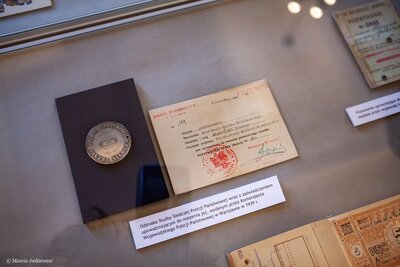 Wernisaż wystawy „Powrót Kapitana – Tadeusz Starzyński (1903–1970)” – Warszawa, 20 września 2018. Fot. Marcin Jurkiewicz