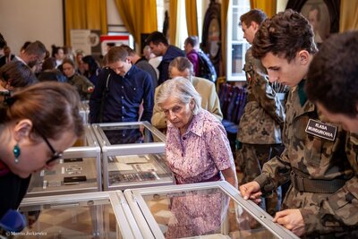 Wernisaż wystawy „Powrót Kapitana – Tadeusz Starzyński (1903–1970)” – Warszawa, 20 września 2018. Fot. Marcin Jurkiewicz