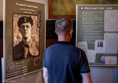 Wernisaż wystawy „Powrót Kapitana – Tadeusz Starzyński (1903–1970)” – Warszawa, 20 września 2018. Fot. Marcin Jurkiewicz