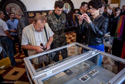 Wernisaż wystawy „Powrót Kapitana – Tadeusz Starzyński (1903–1970)” – Warszawa, 20 września 2018. Fot. Marcin Jurkiewicz