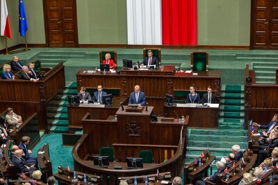 Sesja inauguracyjna V Światowego Zjazdu Polonii i Polaków z Zagranicy w Sejmie – Warszawa, 20–23 września 2018. Fot. Marcin Jurkiewicz