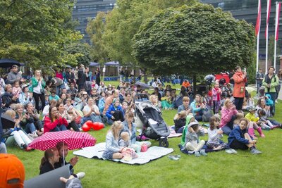 VIII Wielka Gala Finałowa międzymuzealnej gry „Raz, dwa, trzy, warszawiakiem jesteś Ty” – 15 września 2018. Fot. M. Komuda