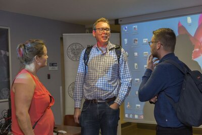 Wizyta duńskich nauczycieli w Archiwum IPN – 21 września 2018. Fot. Katarzyna Adamów (Archiwum IPN)