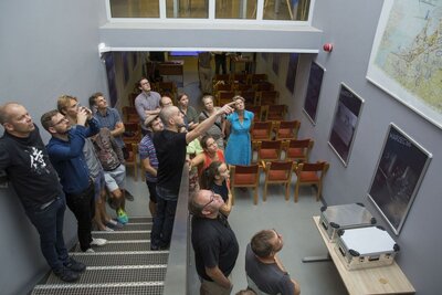 Wizyta duńskich nauczycieli w Archiwum IPN – 21 września 2018. Fot. Katarzyna Adamów (Archiwum IPN)