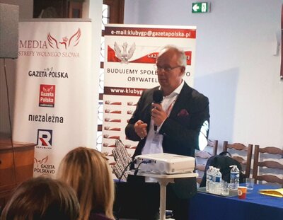 Wykład prof. Krzysztofa Szwagrzyka „Polska szuka bohaterów” w ramach IV Zjazdu Klubów ,,Gazety Polskiej"