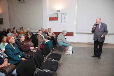 Pokaz filmu Andrzeja Machnowskiego „My, dzieci z lagrów” – Warszawa, 25 września 2018. Fot. Piotr Życieński (IPN)