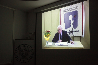 Pokaz filmu Andrzeja Machnowskiego „My, dzieci z lagrów” – Warszawa, 25 września 2018. Fot. Piotr Życieński (IPN)