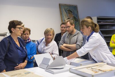 Warsztaty dla nauczycieli w Archiwum IPN – 25 września 2018. Fot. Katarzyna Adamów (Archiwum IPN)